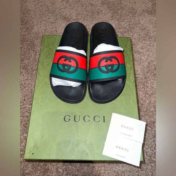Gucci Slides Men - Picture 1 of 7